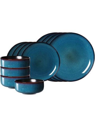 Ritzenhoff & Breker 12-tlg. Basic-Set Bali in Blau – in blau