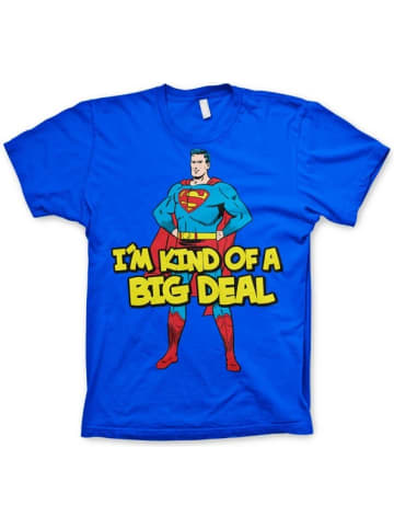 Superman T-Shirt in Blau