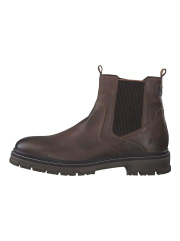 S.OLIVER RED LABEL Stiefelette in Cognac