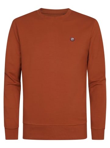 Petrol Industries Sweater mit Logo Seaviewpark in Orange