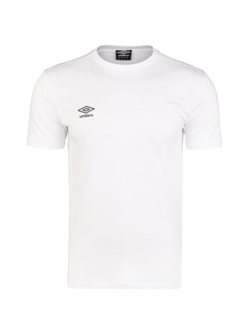 Umbro T-Shirt FW Small Logo in weiß