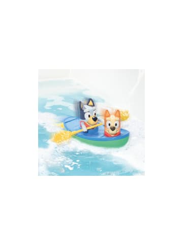 Tomy Badespielzeug Kanu mit Bluey und Bingo, 18 Monate - 3 Jahre