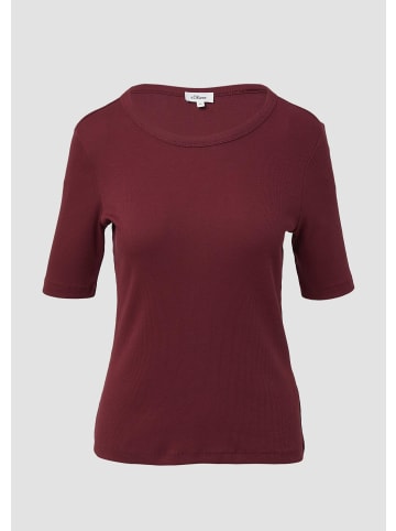 s.Oliver T-Shirt in 3902_bordeaux