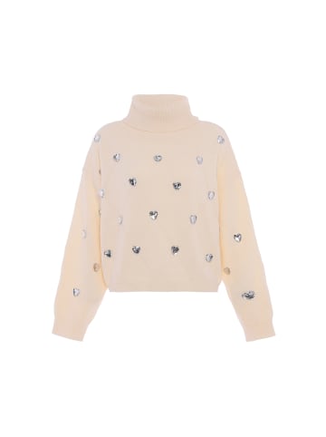 faina Damen Sweater in WOLLWEISS