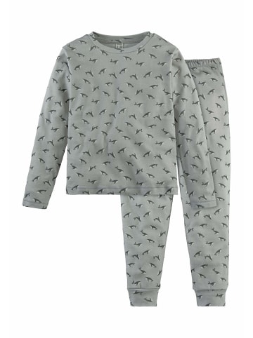 Hessnatur Pyjama in nebelgrau