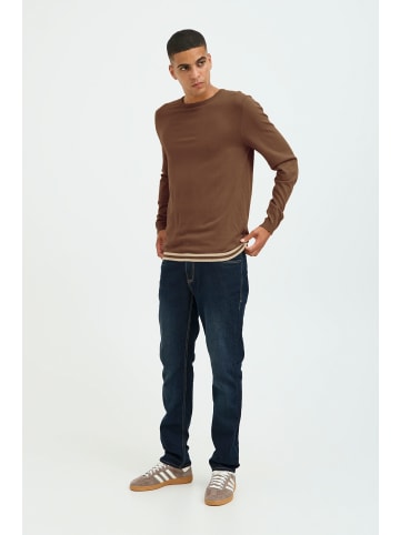 BLEND Strickpullover BHPullover 20717260 modischer Strickpullover in Braun