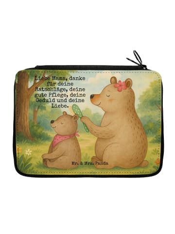 Mr. & Mrs. Panda Etui Bär Kind Design mit Spruch in Weiß