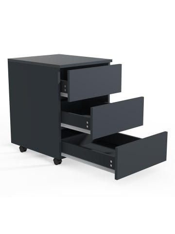 VCM  Rollcontainer Beistellcontainer Dalosa 45 cm in Anthrazit