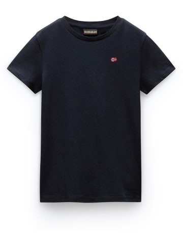 Napapijri T-Shirt "K Salis Ss 2" in Schwarz
