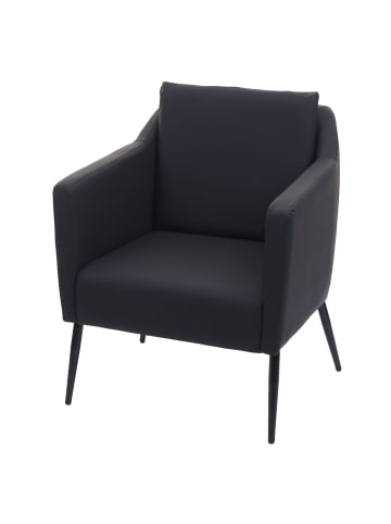 MCW Lounge-Sessel H93a, Kunstleder schwarz