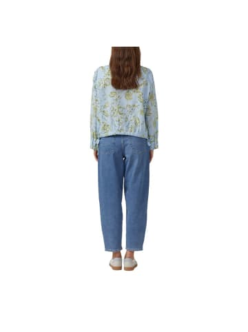 S.OLIVER RED LABEL Langarmbluse in Blau