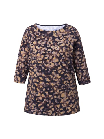 Ulla Popken Shirt in blassbraun