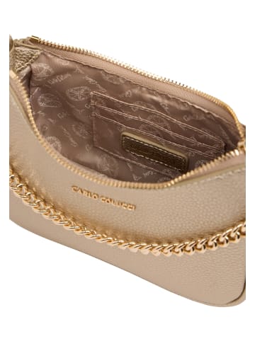 Carlo Colucci Schultertasche Dettori in Gold