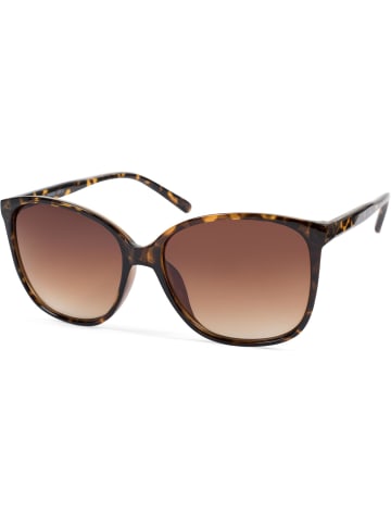 styleBREAKER Sonnenbrille in Braun Demi / Braun Verlauf