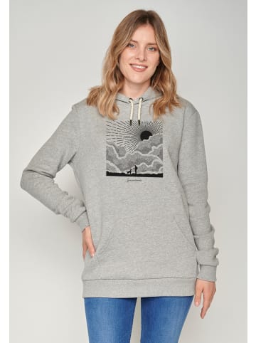 GreenBomb Hoodie Nature Buddies in Heidekraut Grau