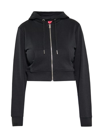 Swirly Hoodie in SCHWARZ