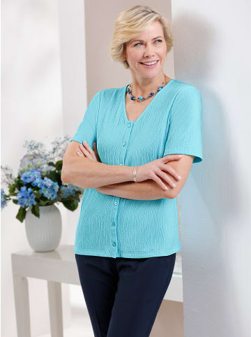 WITT WEIDEN Jersey-Bluse in aquamarin