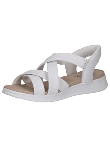 Caprice Sandale in WHITE SOFTNAP.