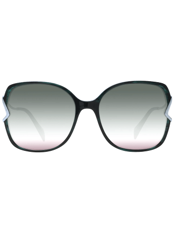 Ana Hickmann Frauen Sonnenbrille Quadratisch Grün