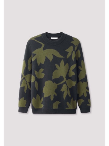 Hessnatur Pullover Jacquard in moos