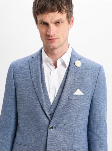 Finshley & Harding Baukasten-Sakko Steven in blau - 0003