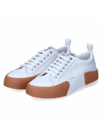 Superga Low Sneaker STRIPE BIG PUMPERS in Weiß