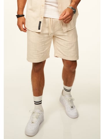 CARISMA Shorts - für Herren in Leinen-Optik als Kurze Hose - Sommershorts in Beige