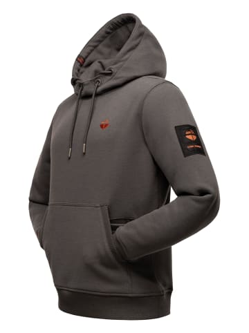 STONE HARBOUR Hoodie Ty Trey in Dark Grey