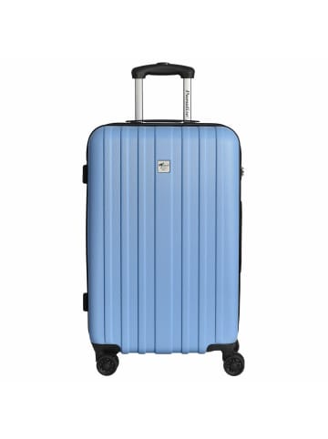 Check.In Aurora - 4-Rollen-Trolley 67 cm (limettengrün) in himmelblau