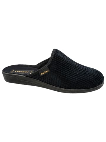 Fischer Markenschuh Herren-Pantoffel Frank in Dunkelblau