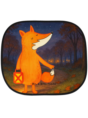 Mr. & Mrs. Panda autofenster sonnenschutz Fuchs Laterne Design o... in Weiß