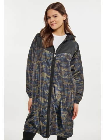 myMO ATHLSR Damen Mantel in Oliv Camouflage