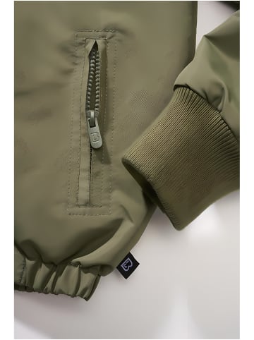 Brandit Kinder Funktionsjacke "Kids Frontzip Windbreaker" in Grün