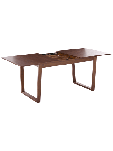 Beliani Esszimmertisch CAMDEN in Braun - (W) 95 x (H) 76 x (L) 160 cm