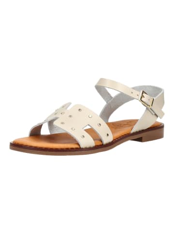 Sandalen Hellbeige