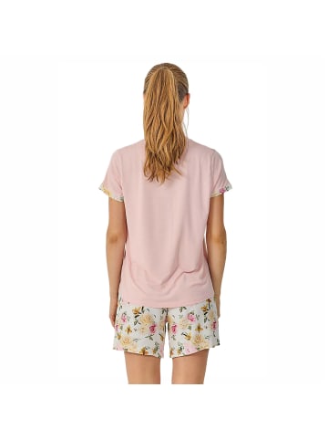 J and J Brothers Schlafanzug in Pink