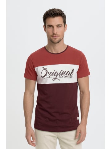 BLEND Rundhalsshirt BHNero in Rot