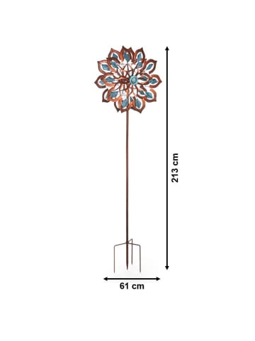 kobolo Gartendekoration FIORE26 in Braun