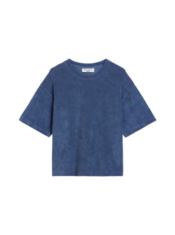 Marc O'Polo DENIM Frottee-T-Shirt relaxed in Cerulean Blue