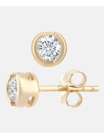 Diamant L'éternel Ohrringe aus 375 Gelbgold mit Diamant