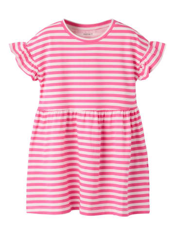 name it Sommerkleid Bio-Baumwolle Nmfjunni in fandango pink