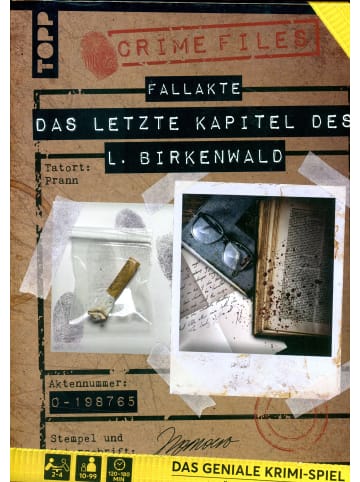 Frech TOPP Crime Files - Fallakte: Das letzte Kapitel des L. Birkenwald - Das...