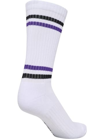 Hummel Socke "3-Pack Socks Chevron High Retro" in Weiß