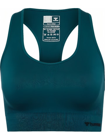 Hummel Sportshirt "Tif Seamless Sports Top" in Blau