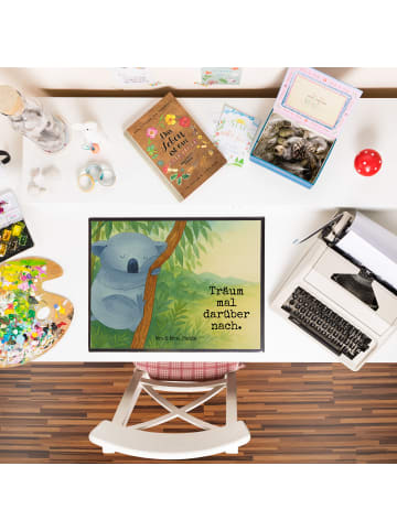 Mr. & Mrs. Panda Schreibunterlage Koalabär Design mit Spruch in Weiß