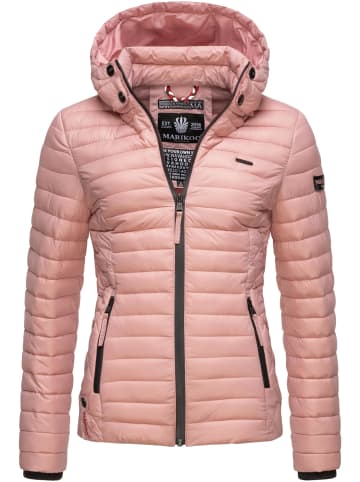 Marikoo Steppjacke Samtpfote in Powder Rose