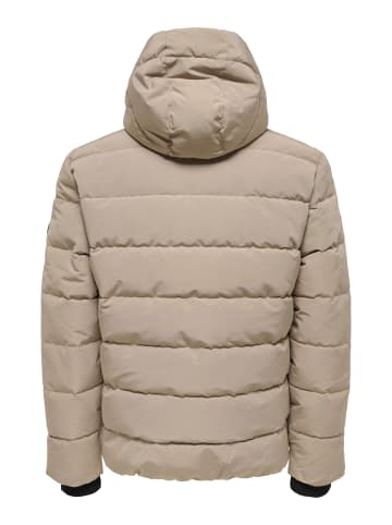 ONLY & SONS Daunenjacke in Desert Taupe 1