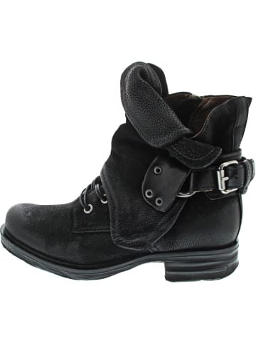A.S.98 Schnürstiefel Schwarz