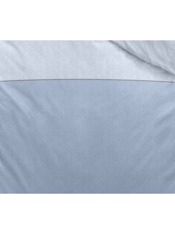 Carpe Sonno Melange Bettwäsche aus 100% Baumwolle in Blau