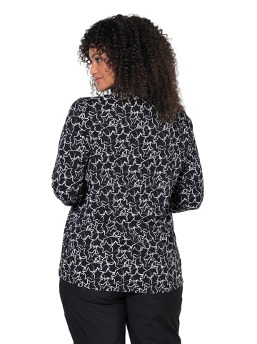 Ulla Popken Langarmshirt in schwarz